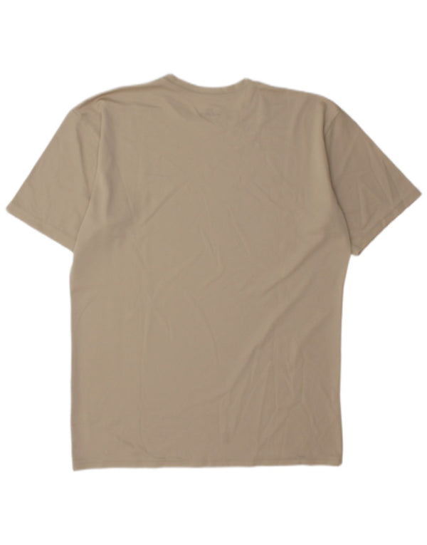 Under Armour Herren T-Shirt Top XL Beige Polyester
