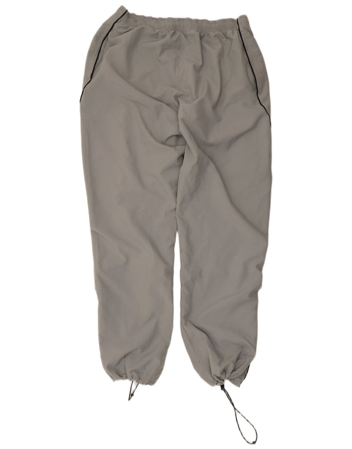 Reebok Herren-Trainingshose, Jogginghose, groß, grau, Polyester