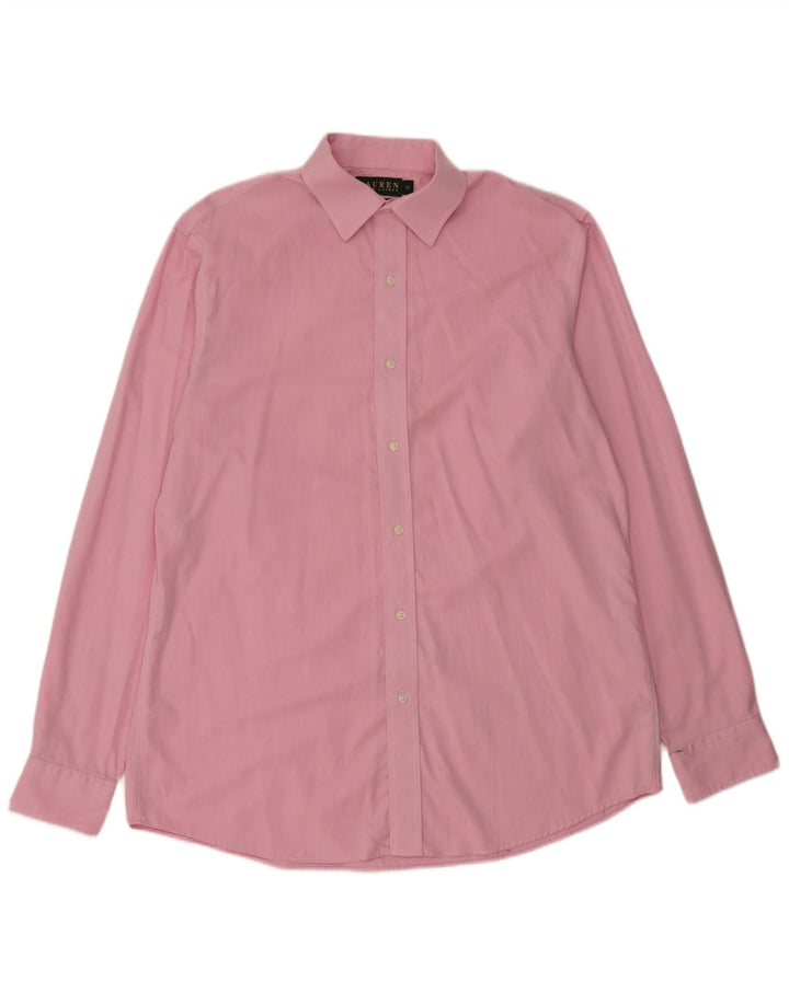 Ralph Lauren Herrenhemd Größe 17 43 XL Rosa