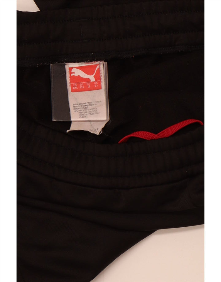 PUMA Mädchen-Trainingshose, 15–16 Jahre, schwarzes Polyester