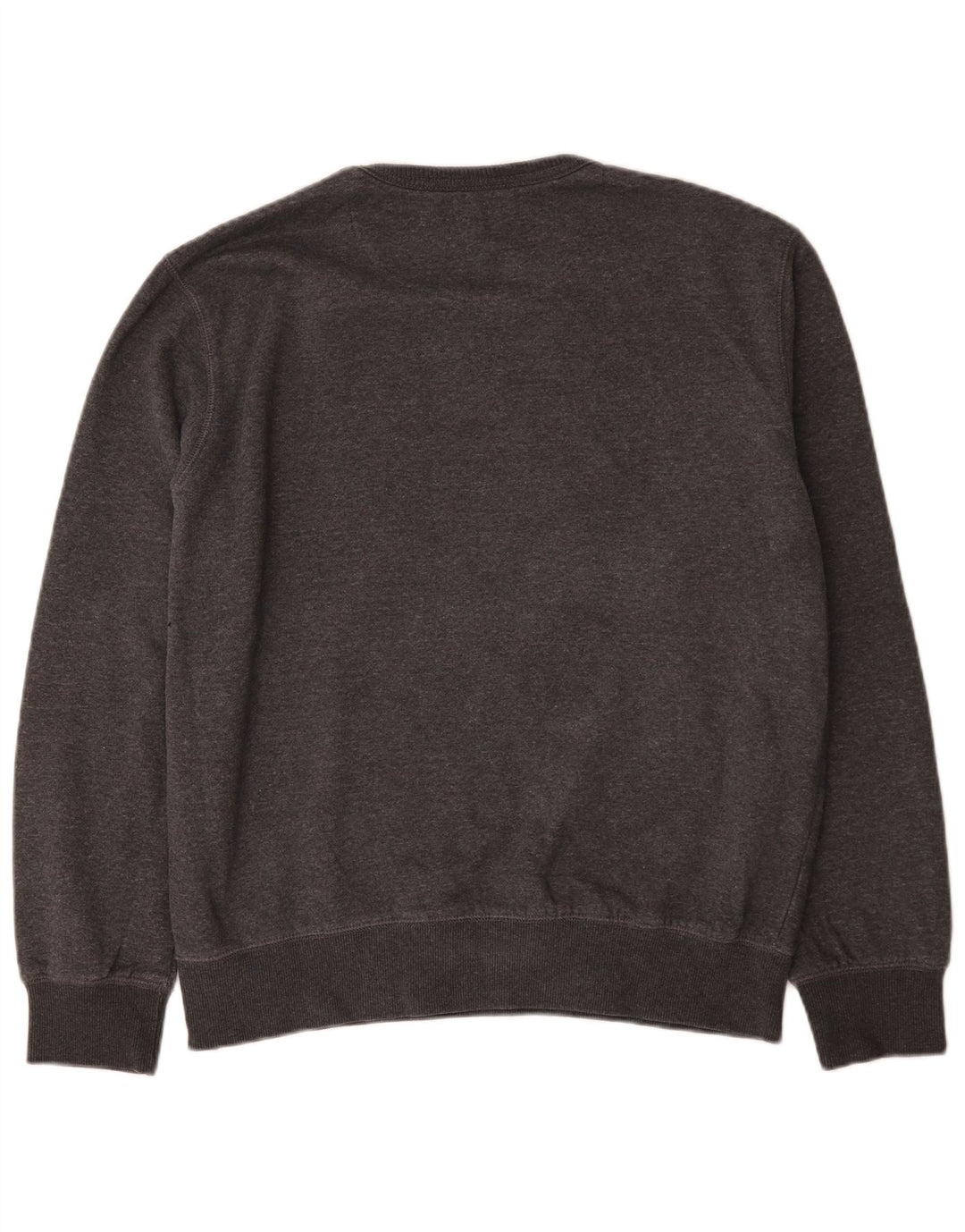 French Connection Herren-Sweatshirt-Pullover XL aus grauer Baumwolle