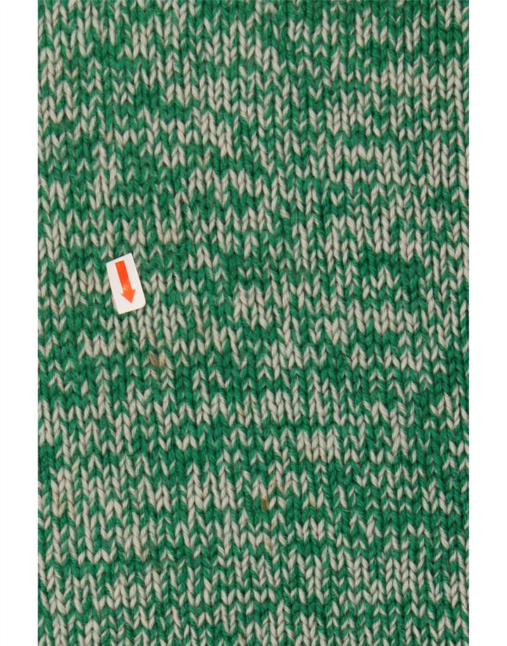 Vintage Damen UK 18 XL Grün meliert