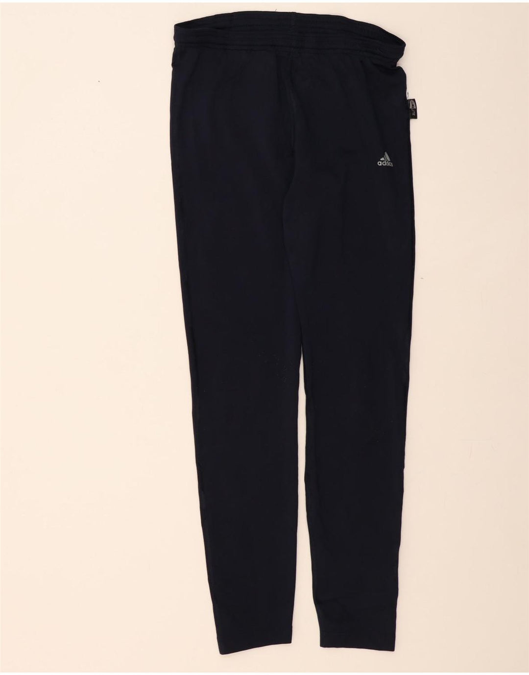 ADIDAS Womens Climalite Tracksuit Trousers UK 12 Medium  Navy Blue Vintage Adidas and Second-Hand Adidas from Messina Hembry 