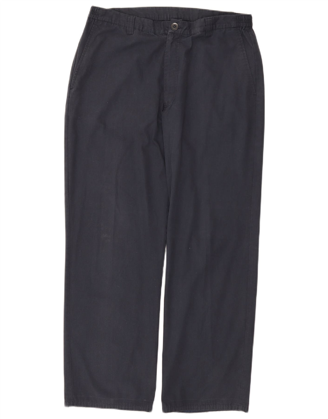 Farah Herren Weekend Straight Chino Hose W34 L29 Marineblau Polyester