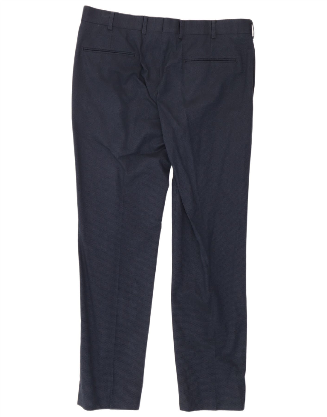 Marks & Spencer Slim-Anzughose für Herren, W36, L31, Marineblau, Baumwolle