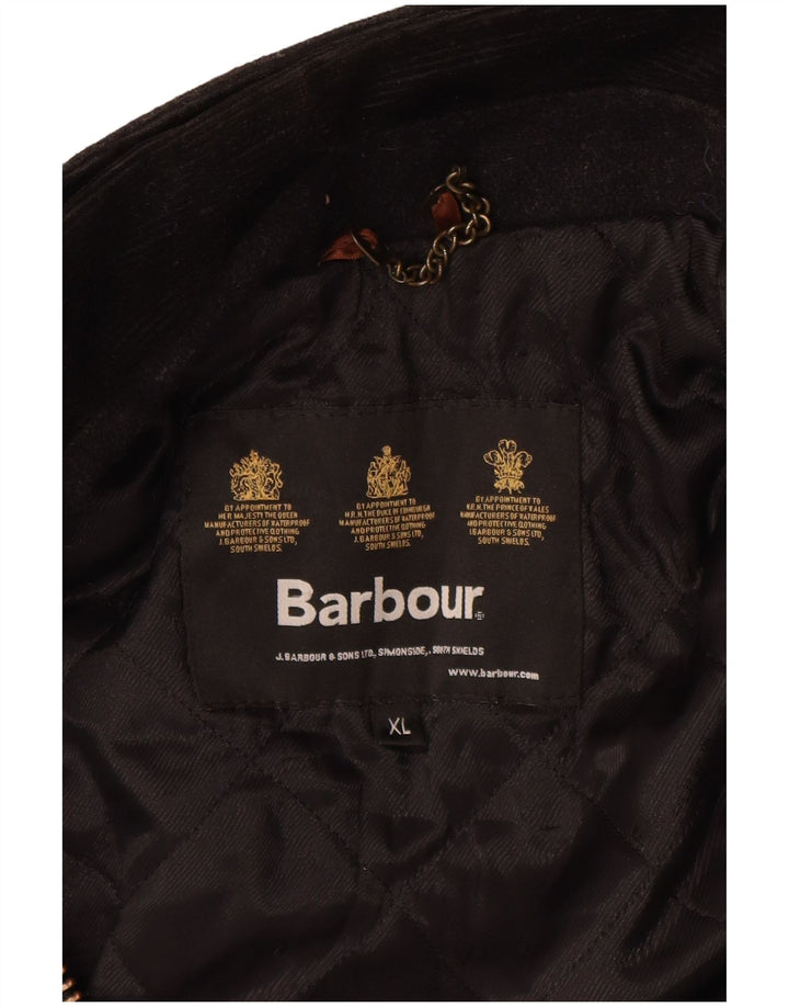 Barbour Herrenmantel UK 42 XL Schwarz