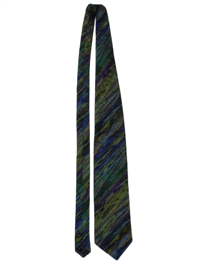 Missoni Herren Cravatte-Krawatte, Einheitsgröße, mehrfarbig, geometrisch, Seide, Designer