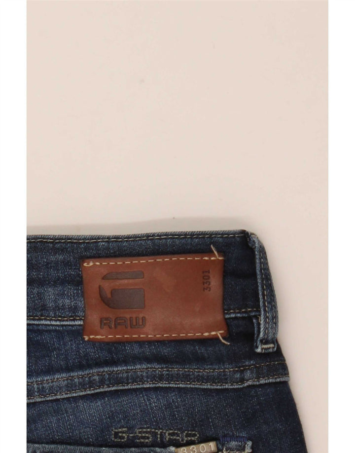 G-Star Damen 3301 Slim Jeans W30 L31 Marineblau
