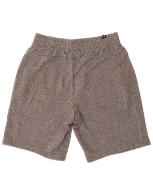 Puma Mens Sport Shorts Medium  Grey Cotton