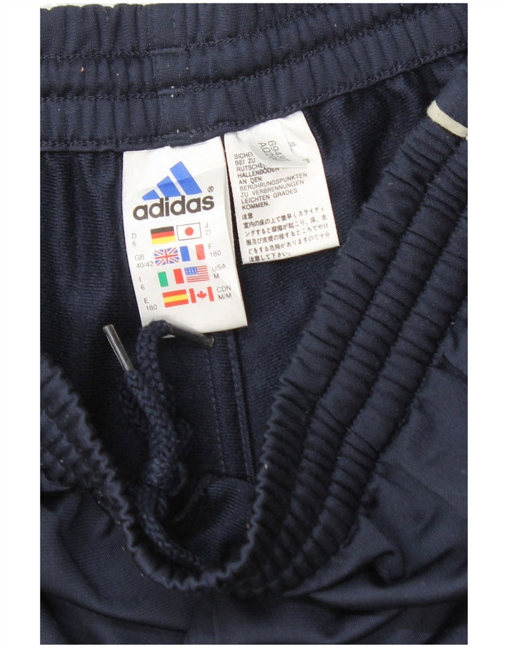 ADIDAS Herren-Trainingshose, UK 40/42, Mittelmarineblau, Polyester