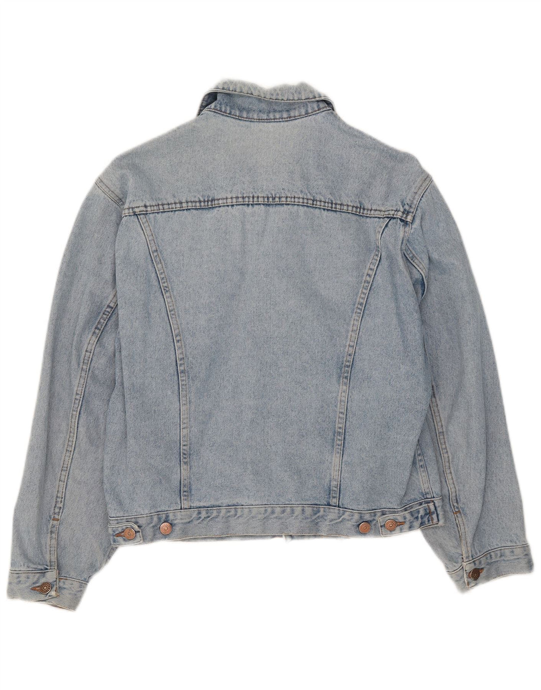 Vintage Damen Jeansjacke UK 16 Groß Blau