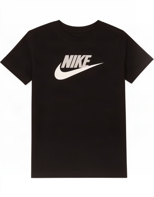 Nike Boys Graphic T-Shirt Top 12-13 Jahre Large Black Cotton
