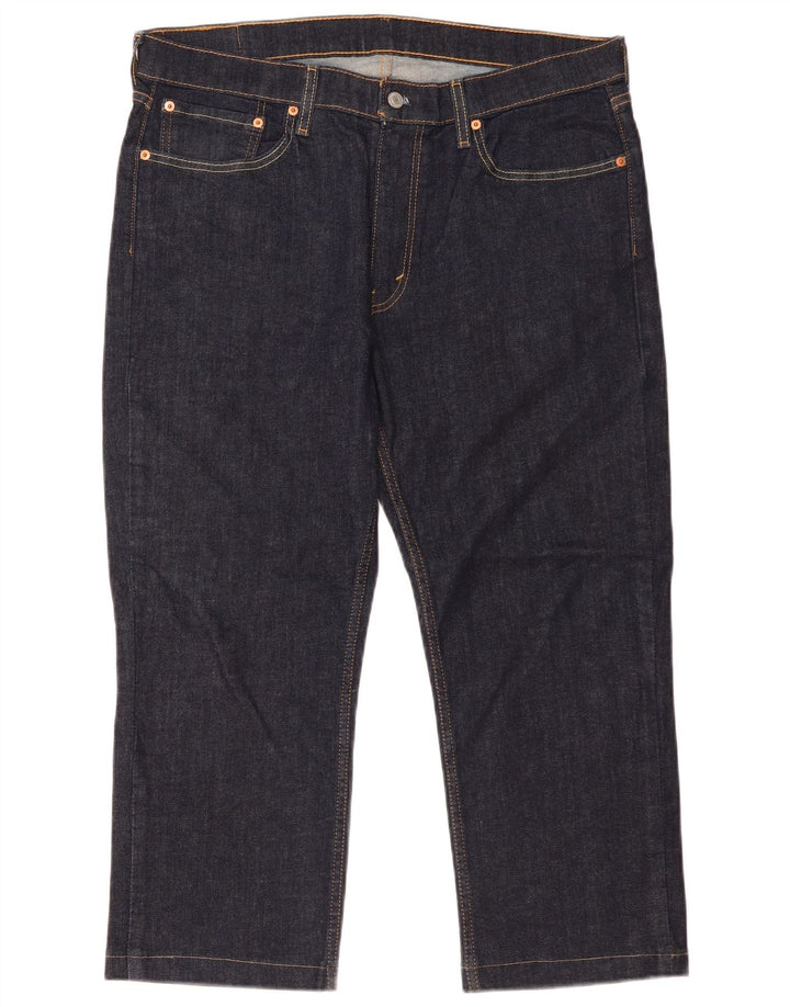 Levi's Herren 514 Capri Jeans W36 L24 Marineblau Baumwolle