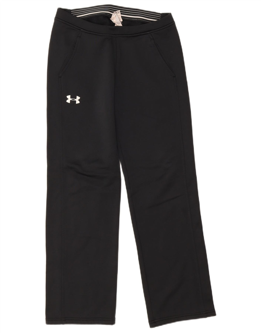 Under Armour Damen Cold Gear Graphic Trainingshose UK 12 Medium Schwarz