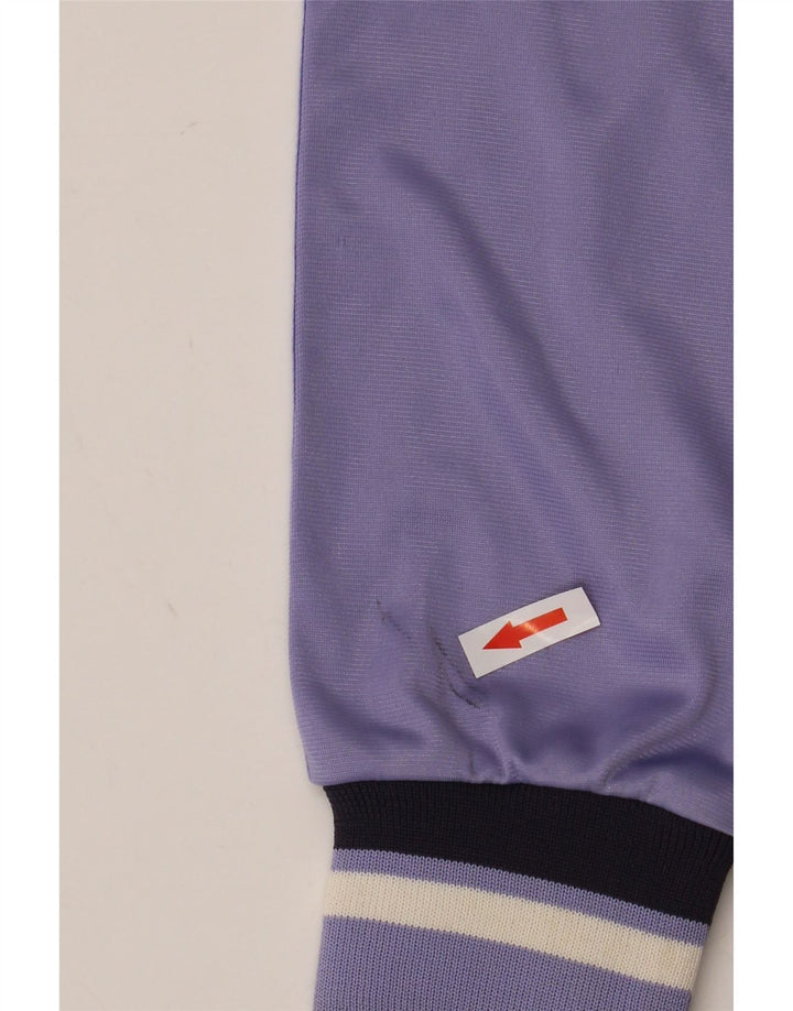 Asics Damen-Trainingsanzugoberteil mit Grafik, Größe UK 12, Mittelviolett, Polyester