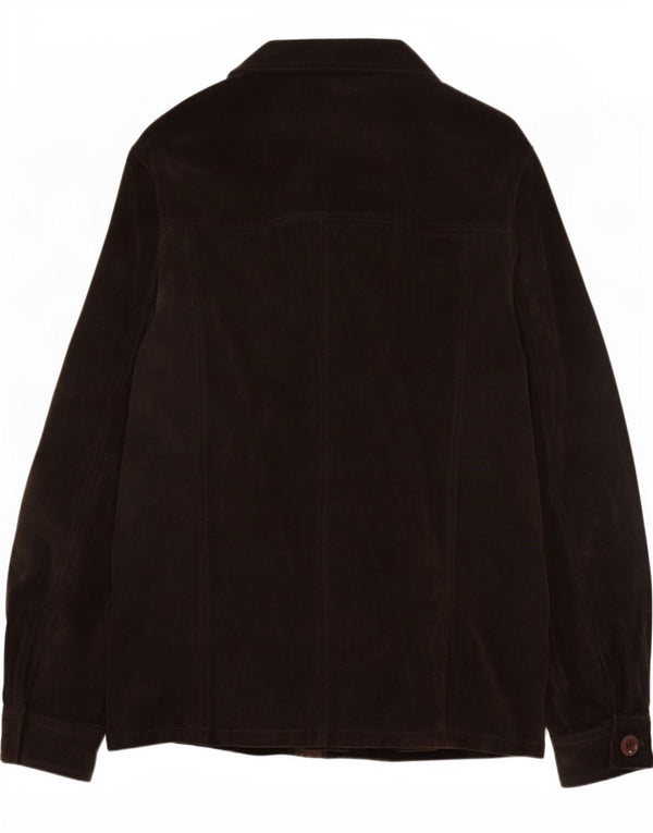 Braschi Herren Wildlederjacke UK 40 Large Braun