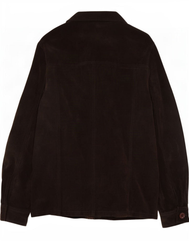 Braschi Herren Wildlederjacke UK 40 Large Braun
