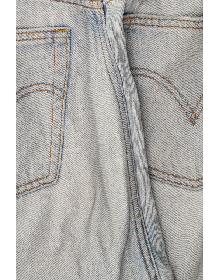 Levi's Damen Ribcage Straight Jeans W30 L29 Blaue Baumwolle