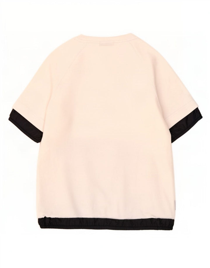 Nike Damen-Sweatshirt mit übergroßem Grafikmotiv, Gr. 10, Größe S, Weiß