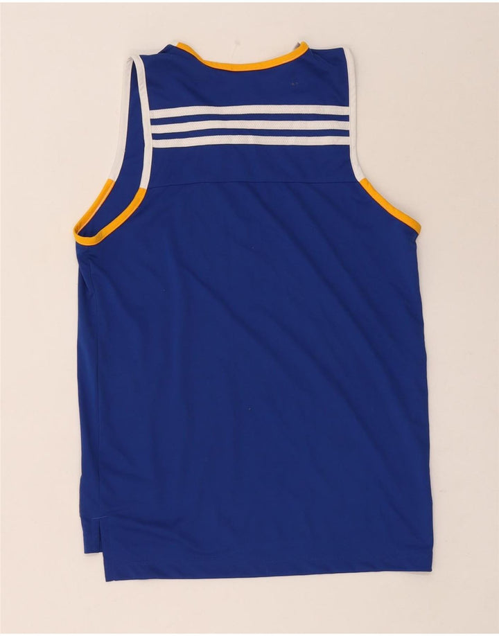Adidas Jungen Weste Top 13-14 Jahre Blaues Polyester