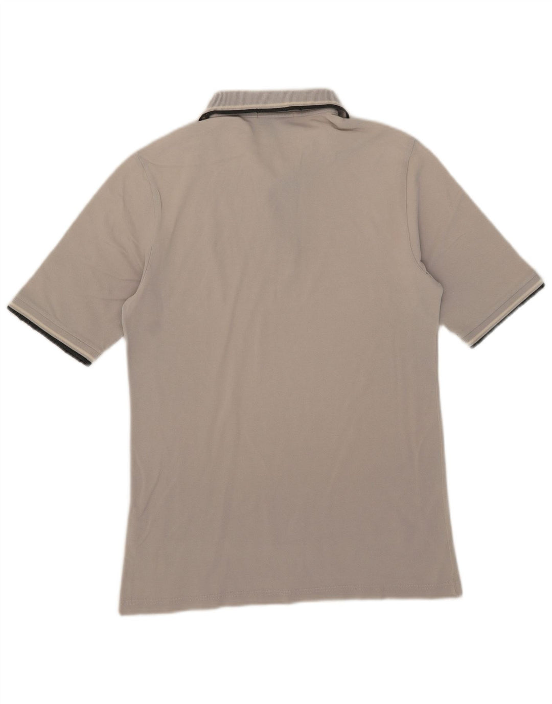 Fred Perry Herren-Poloshirt, klein, grau gestreift, Baumwolle