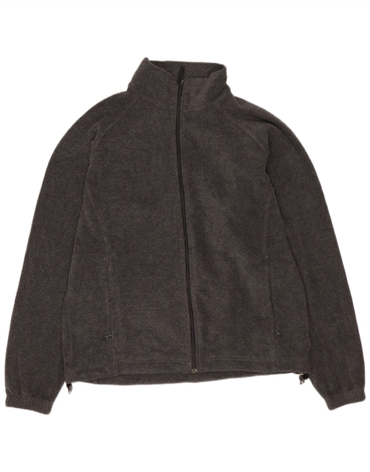 Columbia Womens Loose Fit Fleecejacke UK 16 Large Grau Polyester