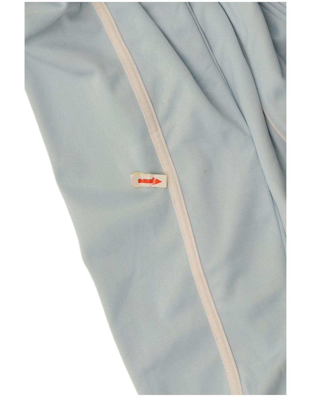 ASICS Herren-Trainingsanzug-Top-Jacke aus mittelblauem Polyester