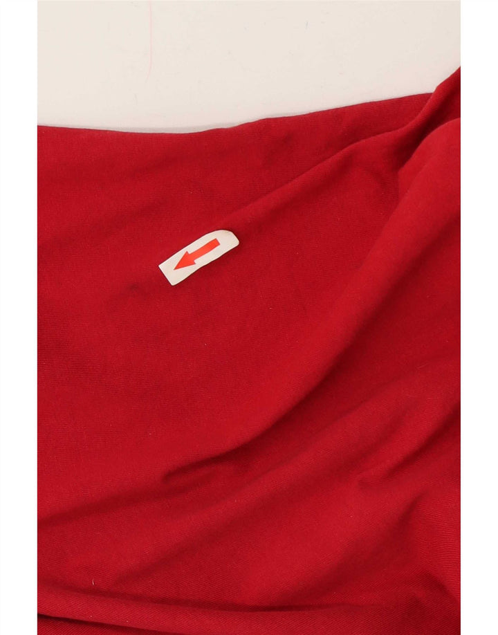 Tommy Hilfiger Herren-T-Shirt mit Grafik, Größe S, Rot, Baumwolle
