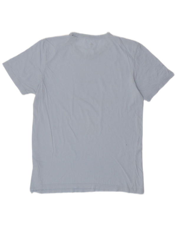 ADIDAS Herren Grafik-T-Shirt-Oberteil Mittelblau