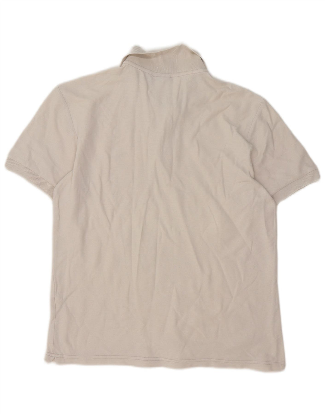 Diadora Herren-Poloshirt aus mittelweißer Baumwolle