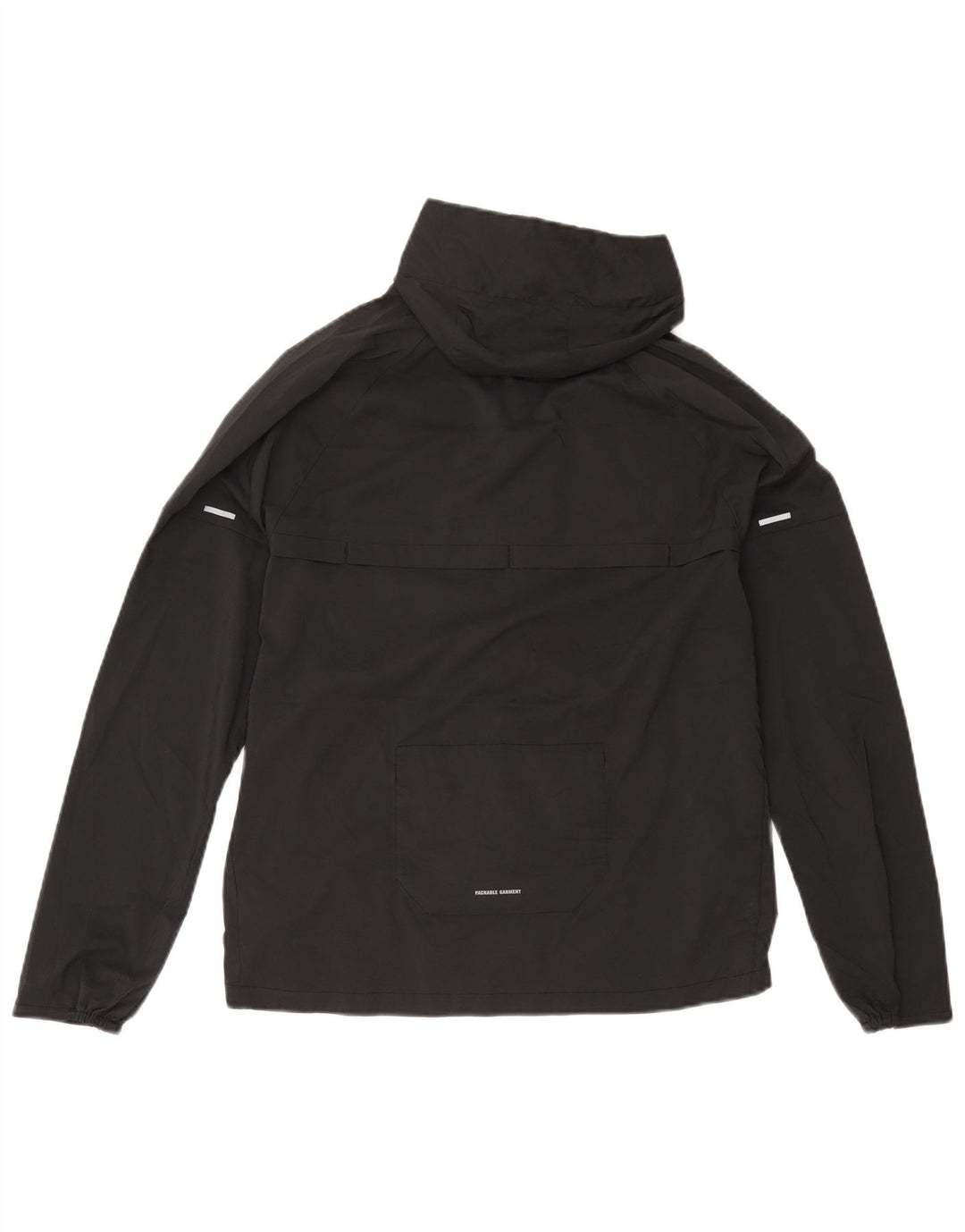 Nike Herren Kapuzen-Trainingsanzugoberteil Jacke Klein Schwarz Polyester