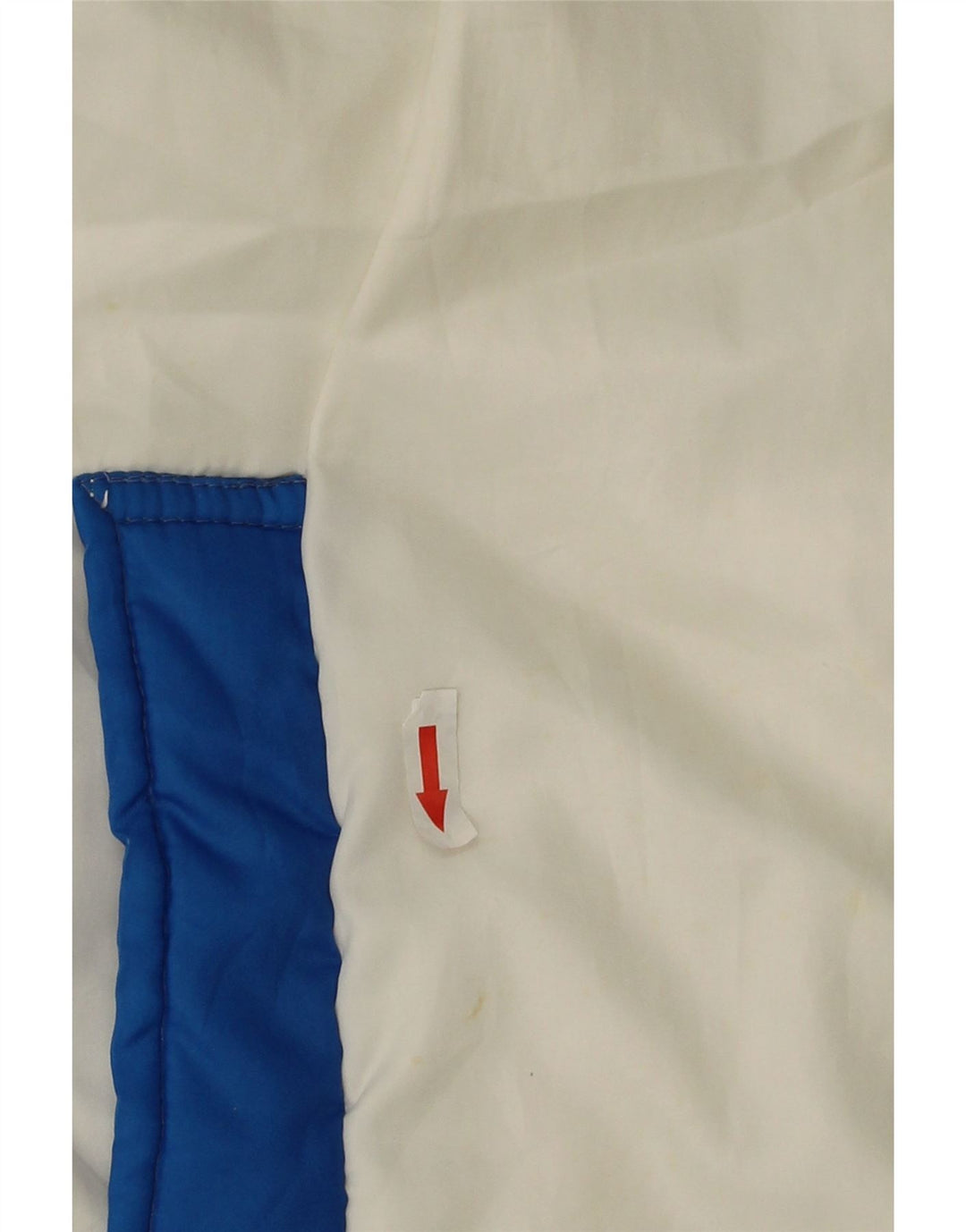 Vintage Herren Wattierte Jacke UK 42 XL Blau Colourblock