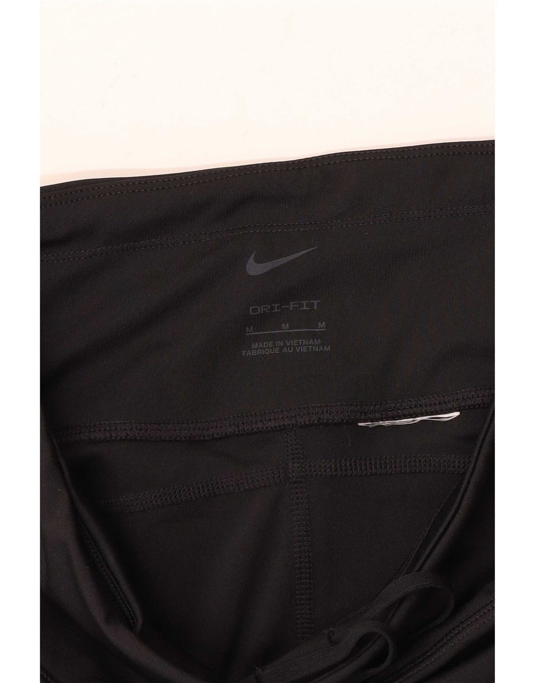 Nike Damen Dri Fit Trainingshose UK 14 Medium Schwarz