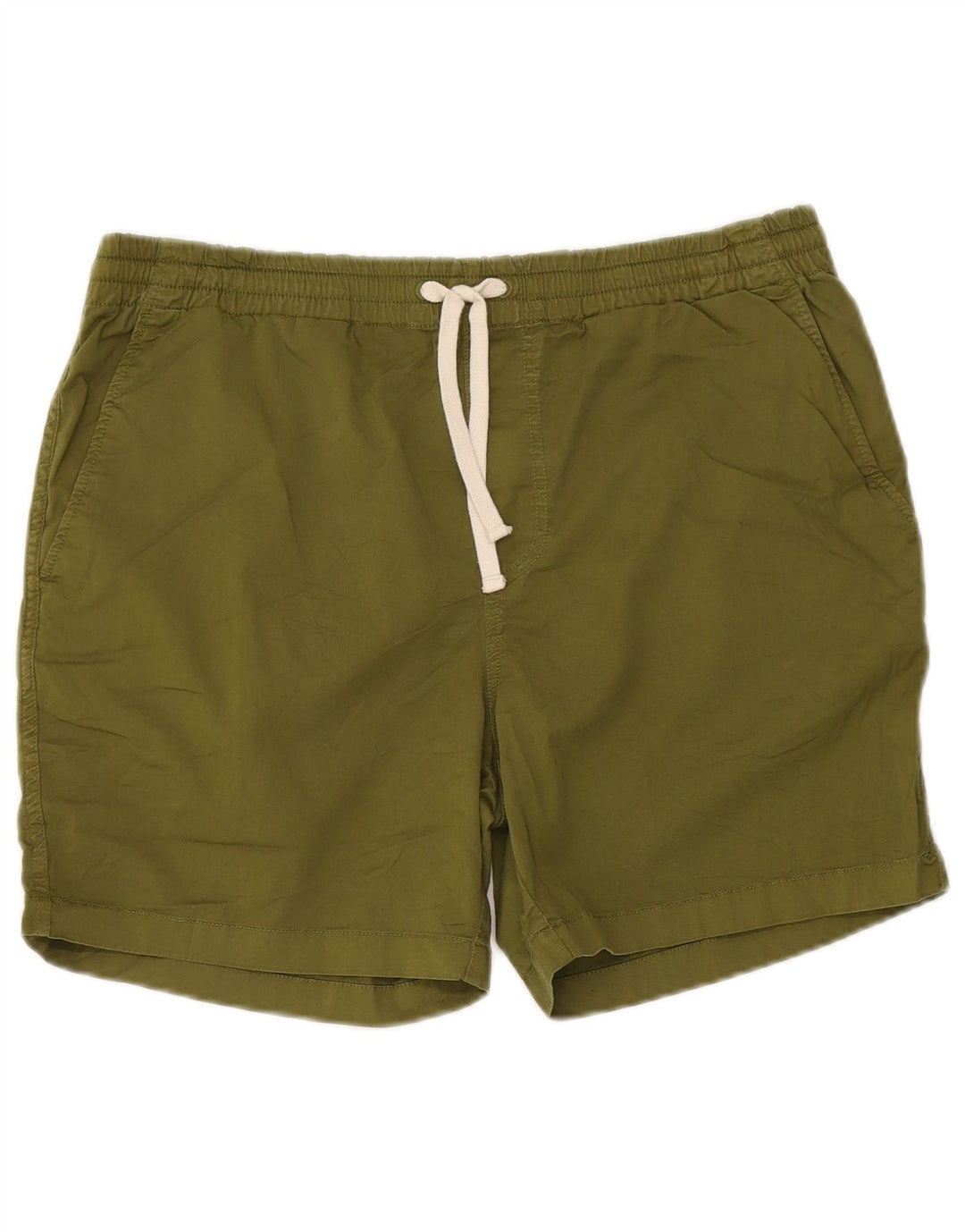 J. Crew Herren-Chinoshorts, Größe L, W34, Khaki, Baumwolle