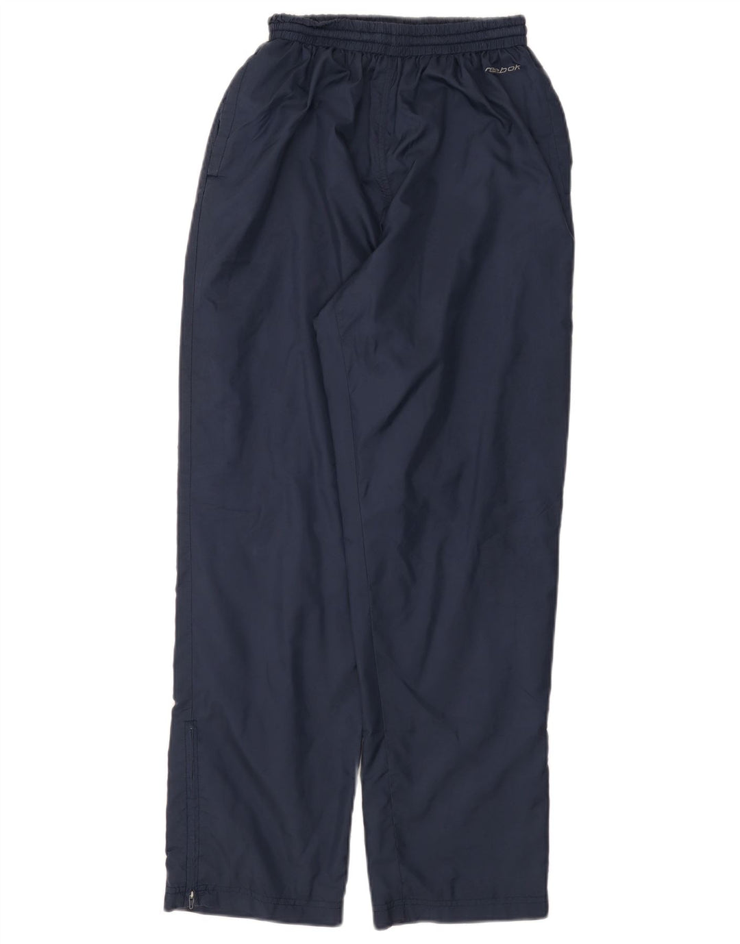 Reebok Herren-Trainingshose aus mittelblauem Nylon in Marineblau