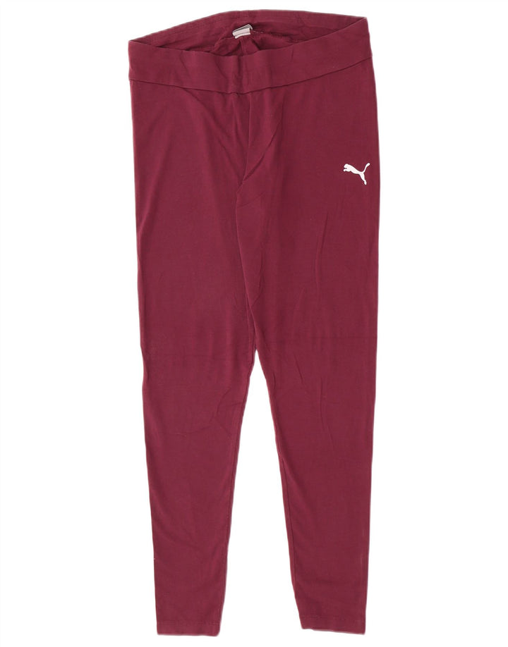 Puma Damen Graphic Leggings UK 14 Large Kastanienbraun