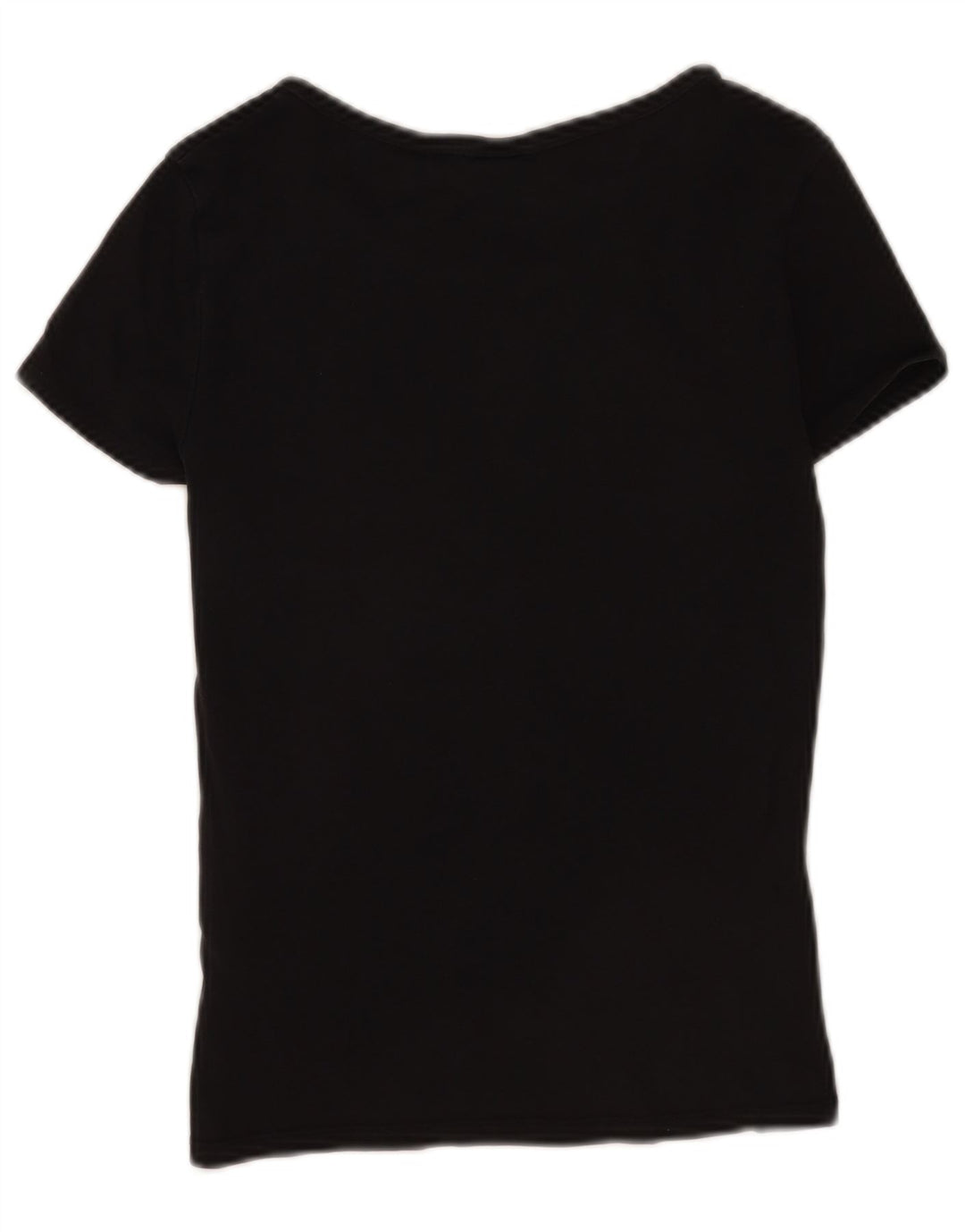 Levi's Damen T-Shirt Top UK 12 Medium Schwarz