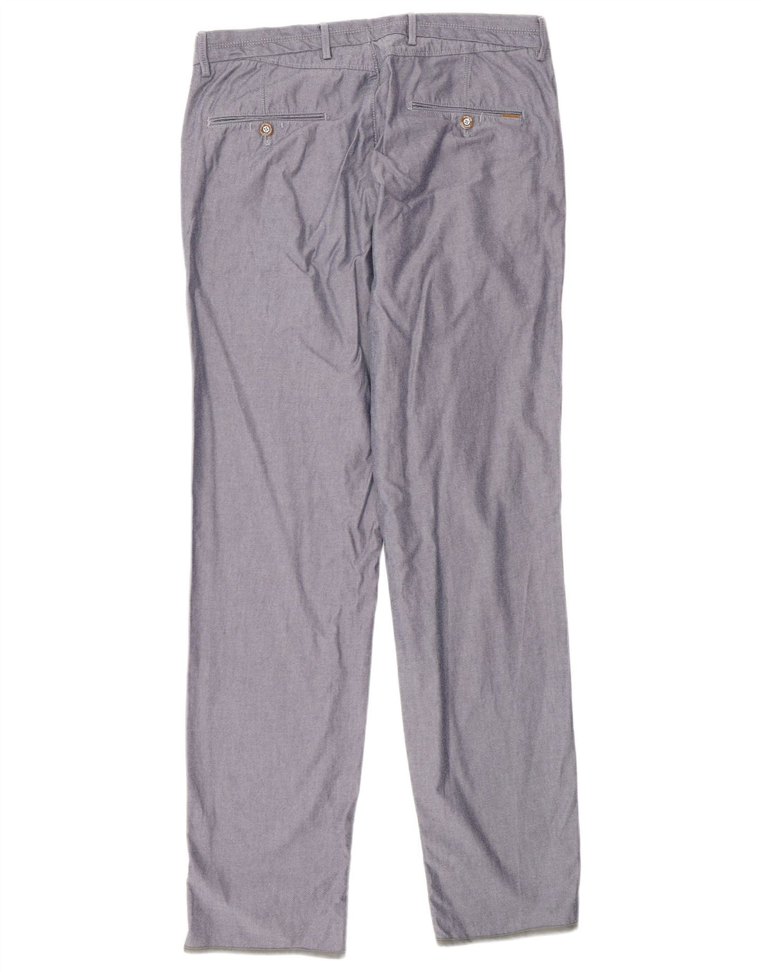 Massimo Dutti Herren gerade Chinohose EU 40 Medium W31 L32 Grau