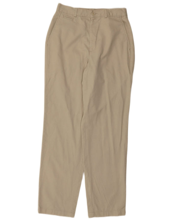 Dockers Damen Khakis Chinohose mit hoher Taille US 10 Large W28 L30 Beige