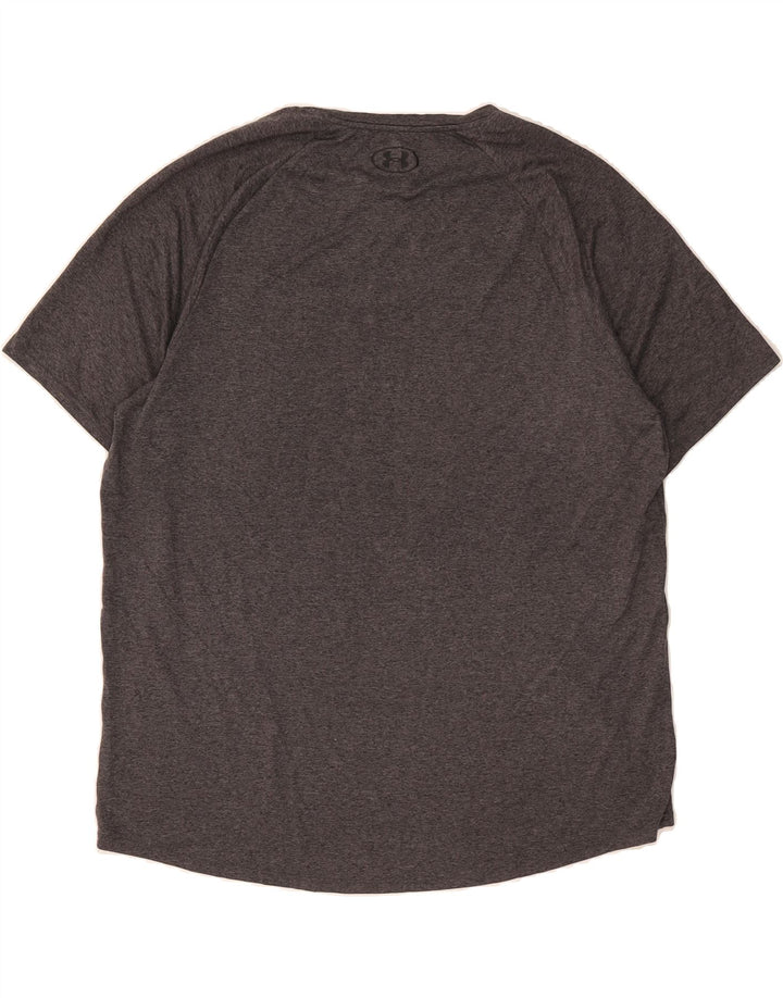 UNDER ARMOUR Mens T-Shirt Top XL Grey Vintage Under Armour and Second-Hand Under Armour from Messina Hembry 