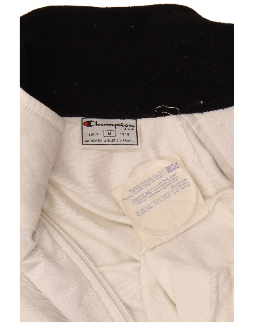 CHAMPION Damen-Trainingsanzug-Top-Jacke, UK 14, Mittelweiß, Farbblock