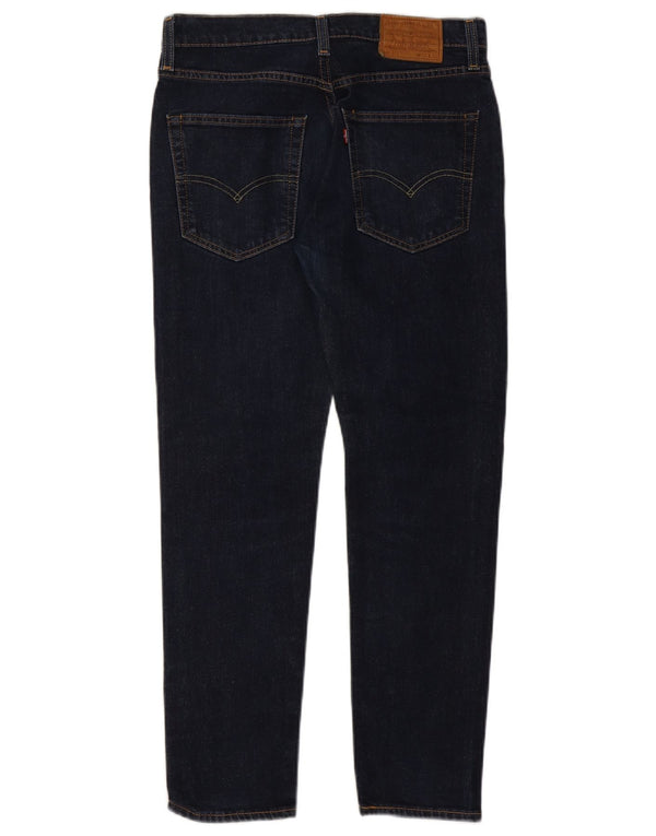 Levi's Herren 512 Slim Tapered Jeans W30 L30 marineblaue Baumwolle