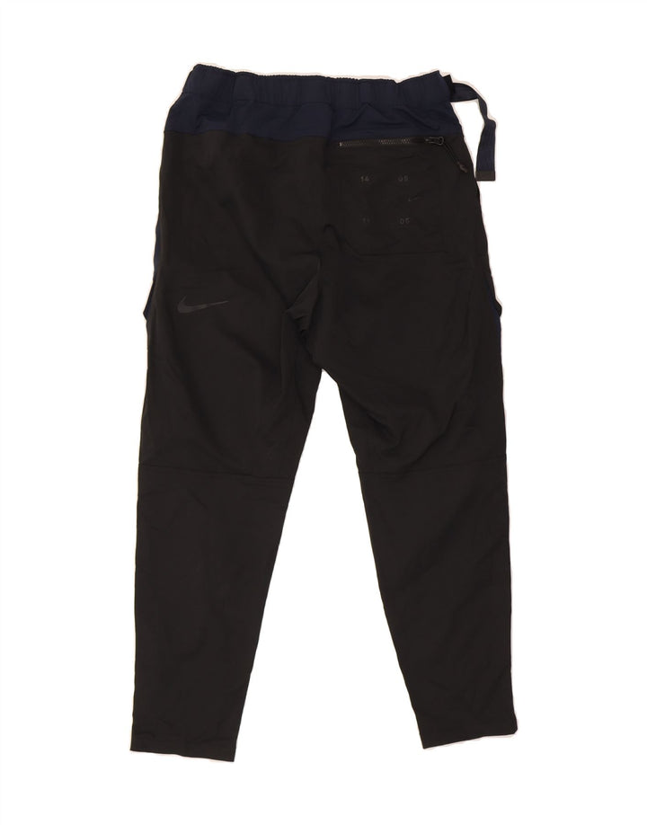NIKE Herren Tapered Cargo-Hose, Größe M, W32, L27, Schwarz, Farbblock