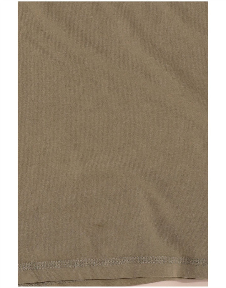 JACK & JONES Herren T-Shirt Top Large Khaki Baumwolle