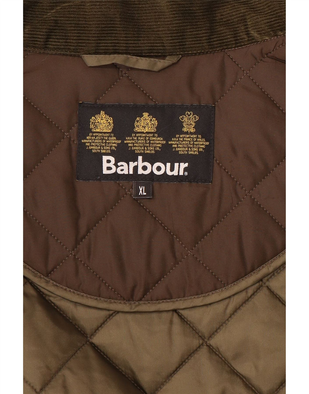 BARBOUR Herren Steppjacke UK 42 XL Braun Polyester