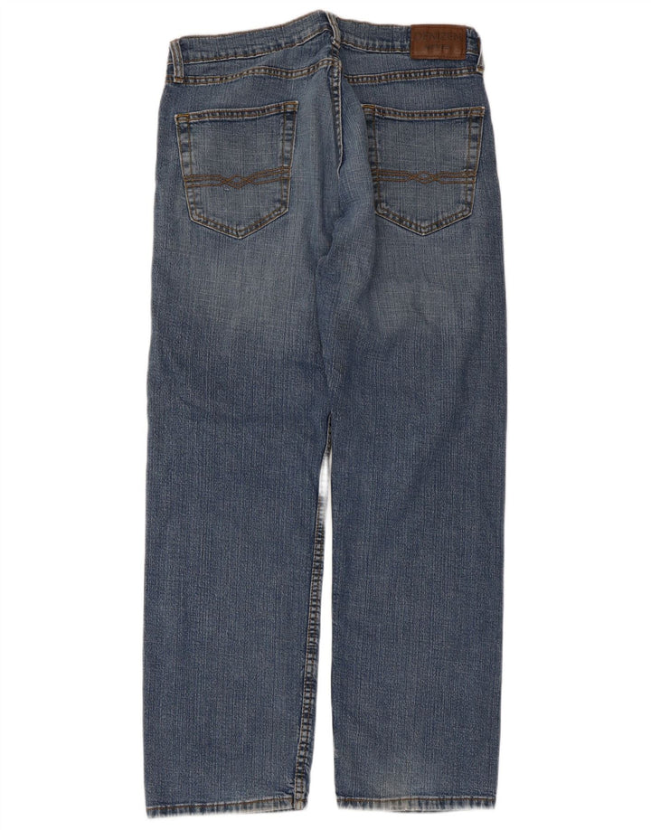 Levi's Damen Denizen Regular Fit Straight Jeans W34 L30 Blau