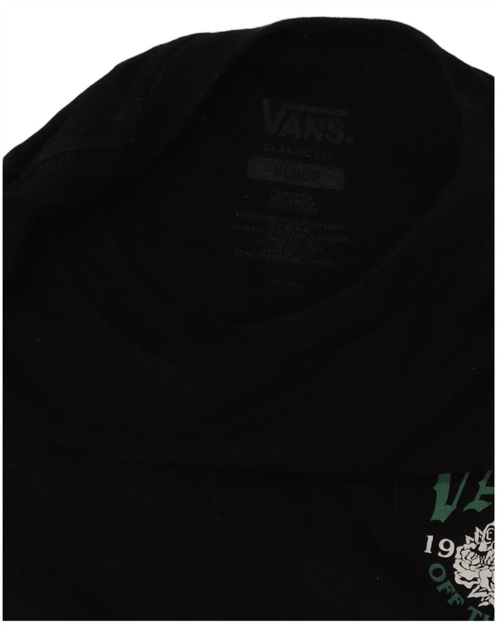 VANS Herren-T-Shirt mit klassischer Passform, mittelschwarz, Baumwolle