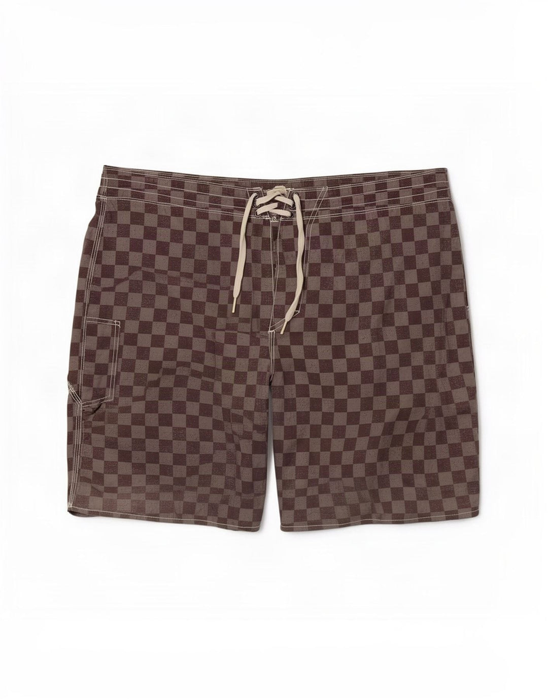 Vans Herren-Badeshorts, groß, grau, geometrisch