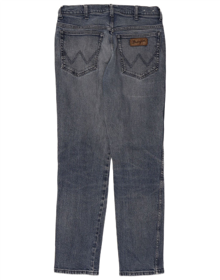 Wrangler Herren Texas Tapered Jeans W32 L32 Blaue Baumwolle