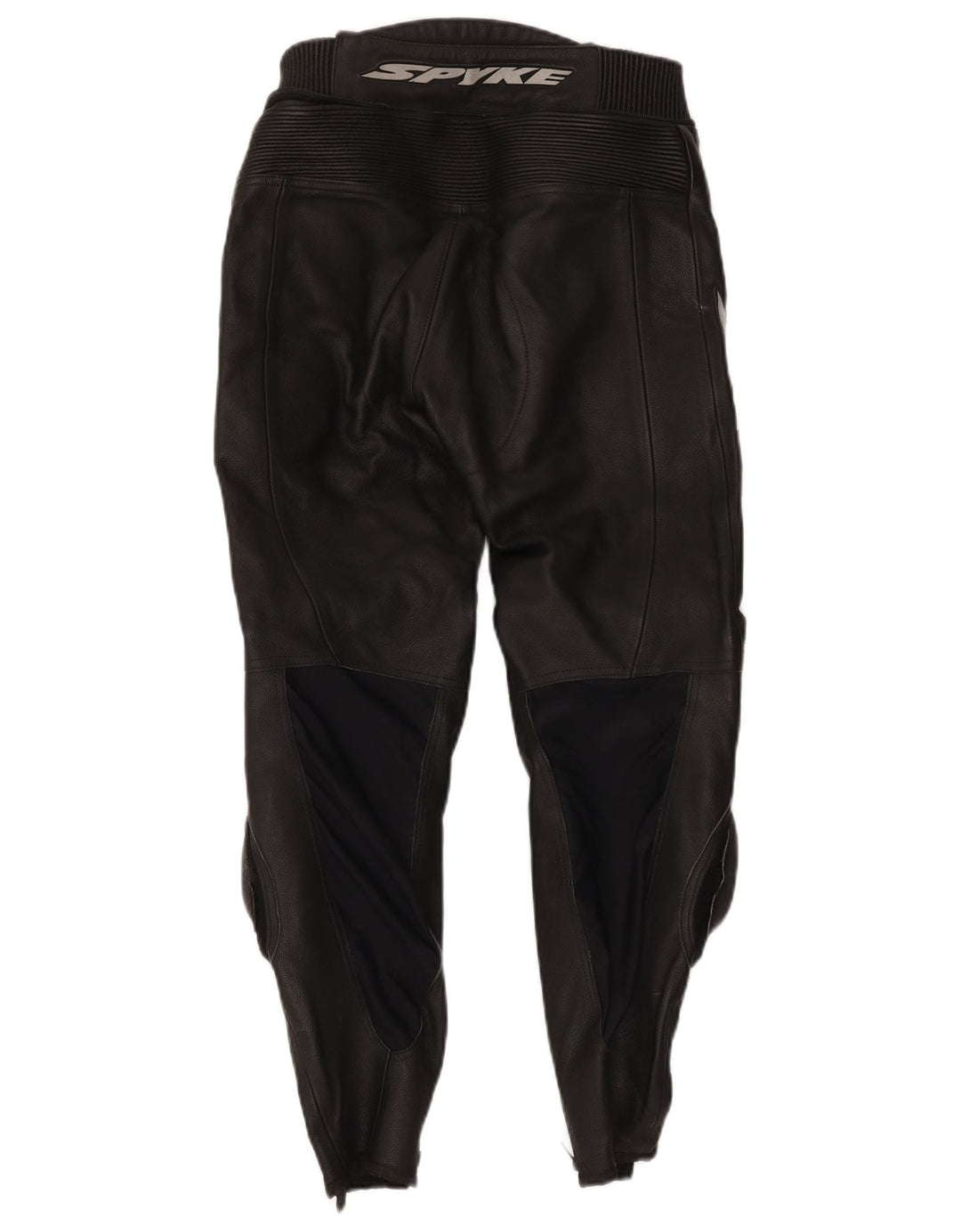 Spyke Herren Motorrad-Grafik-Lederhose IT 48 Medium W30 L28 Schwarz
